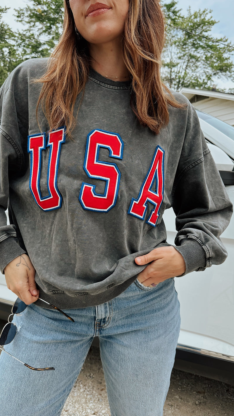 USA Varsity Pullover