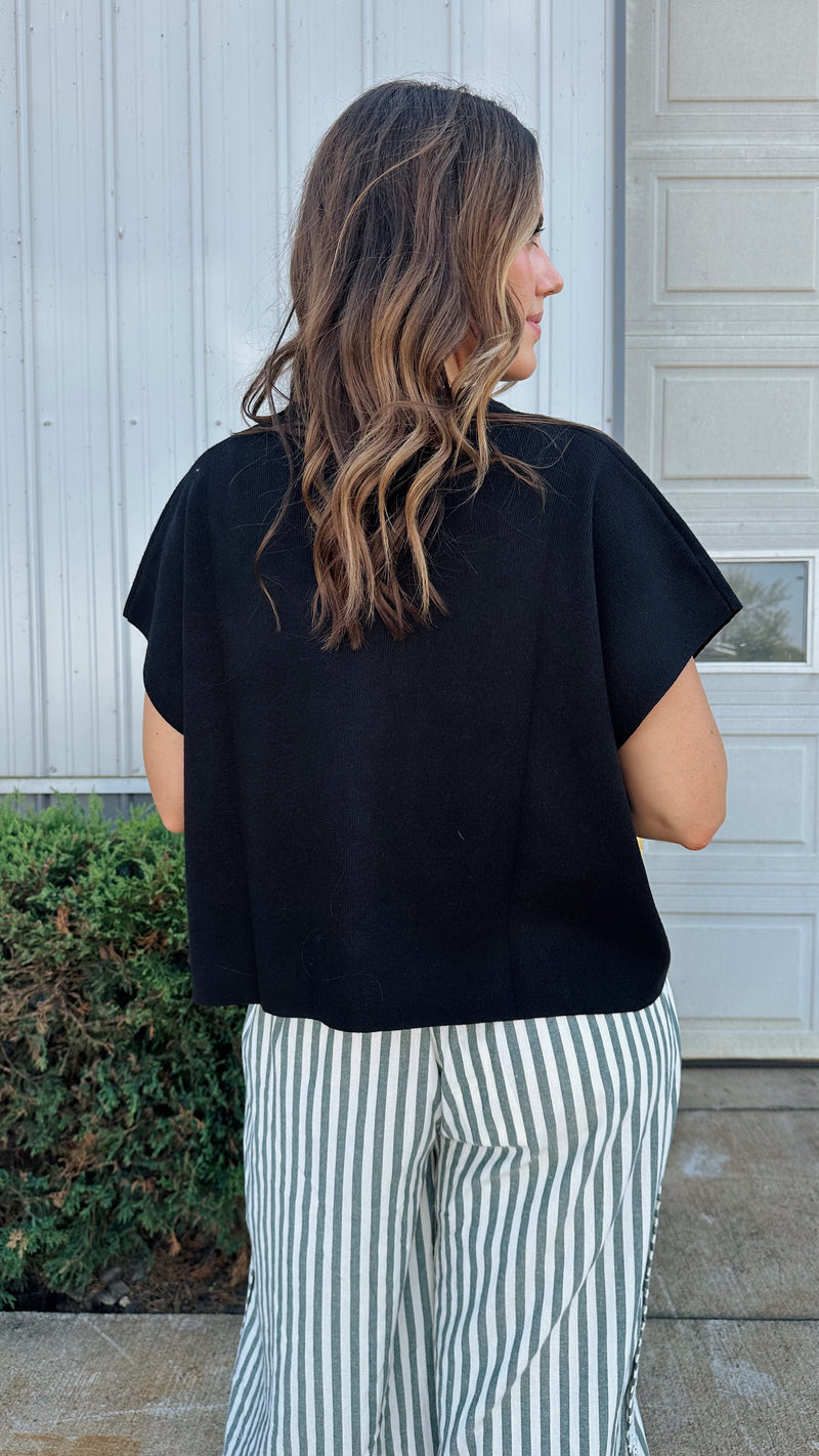 Carrie Cardigan in Black