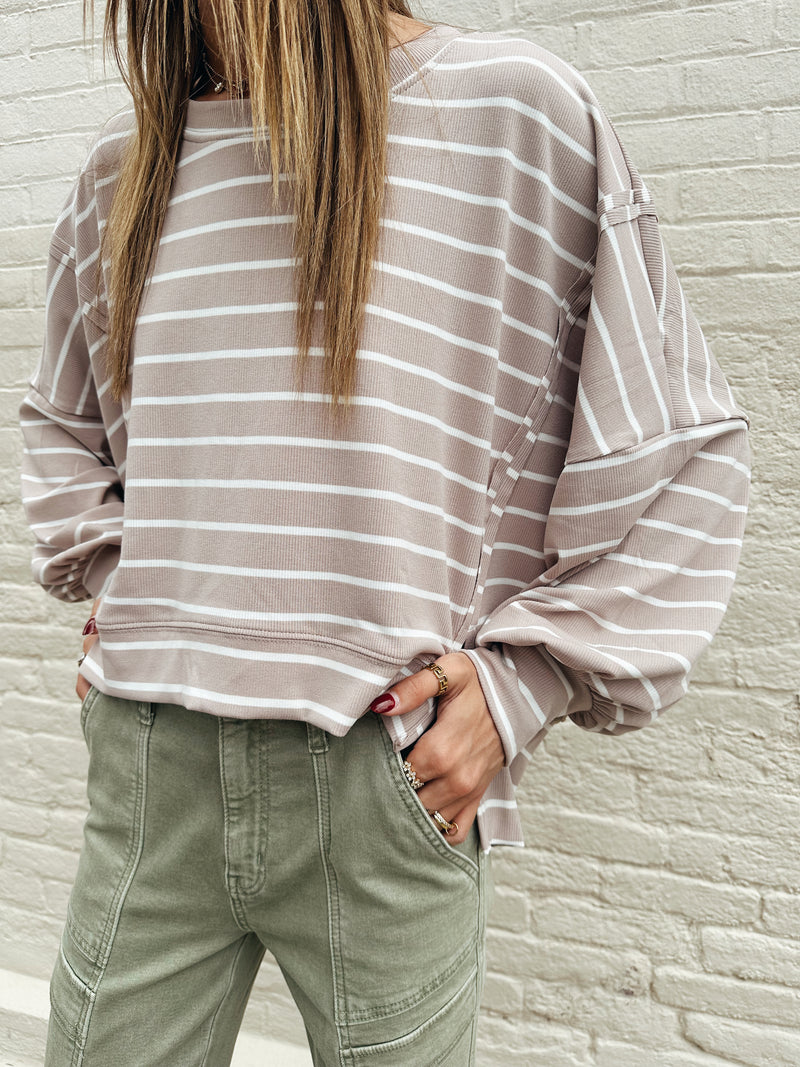 Hyperion Striped Pullover