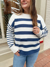 Get Cozy Pullover in Blue