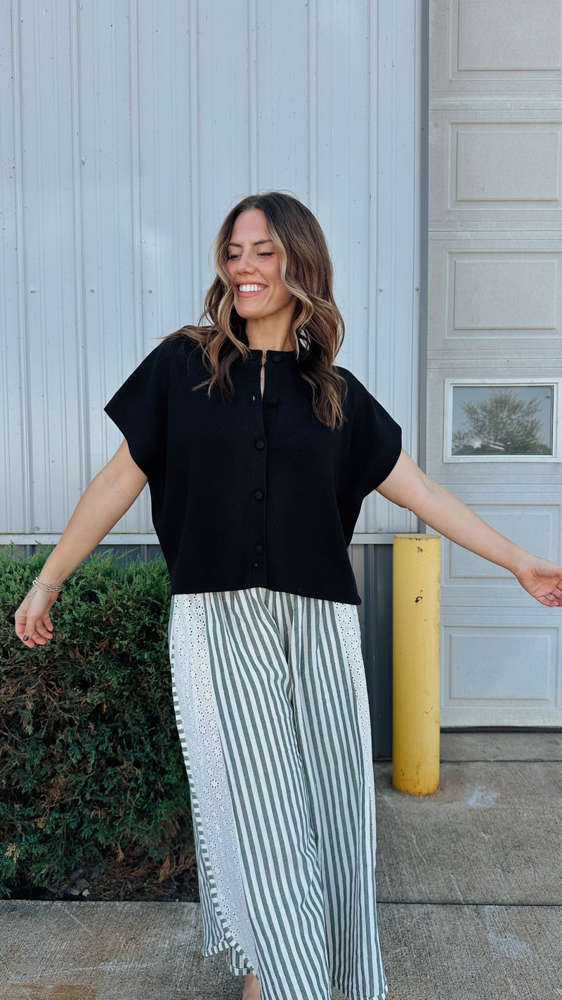 Carrie Cardigan in Black