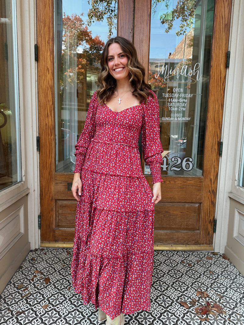 Robin Floral Maxi Dress