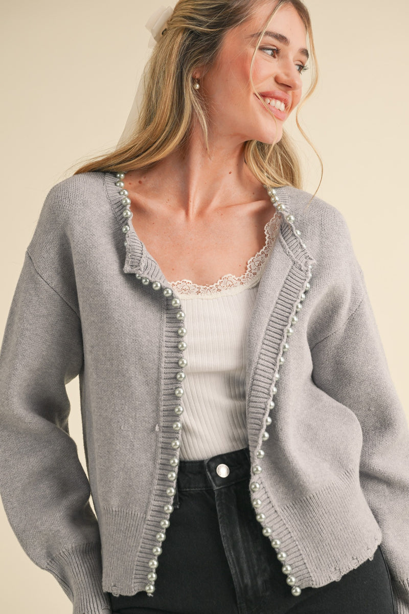 Priscilla Pearl Cardigan