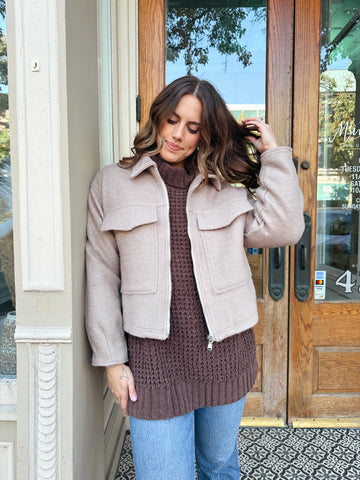 Valencia Sweater Vest in Heather Grey