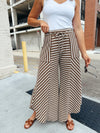 Tori Striped Wide Leg Pant