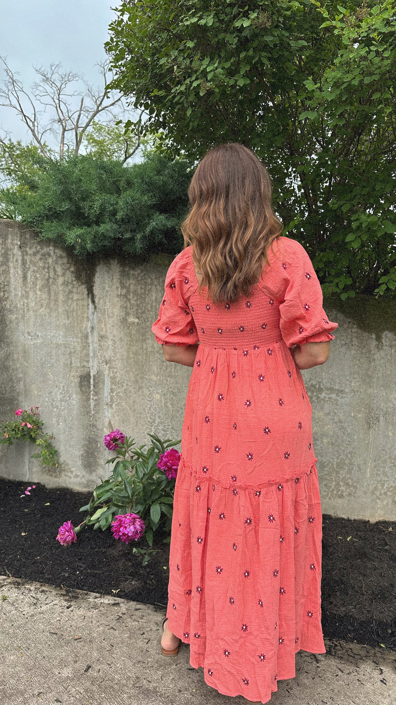 Coral Bay Midi Dress