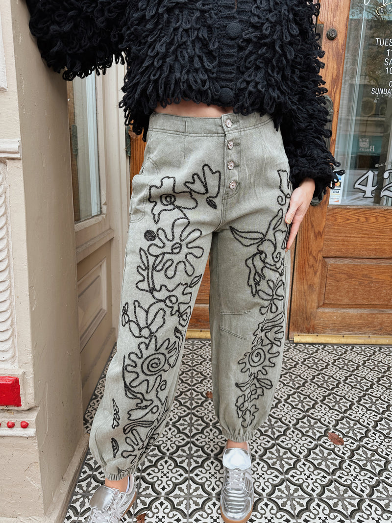 Cheyenne Stencil Pants