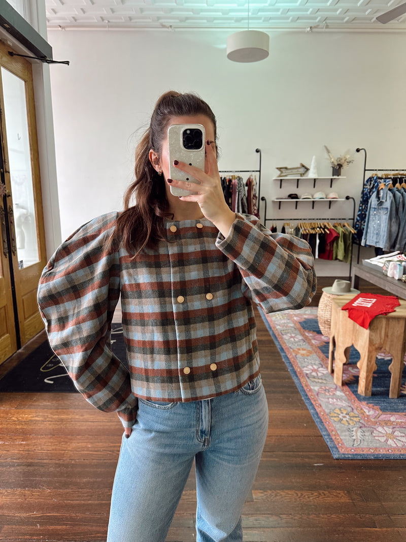 Bridget Plaid Jacket