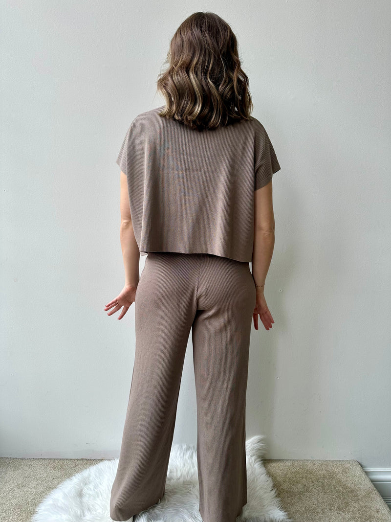 Leonie Pants in Mocha