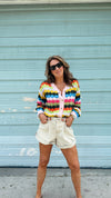 Rainbow Bright Cardigan