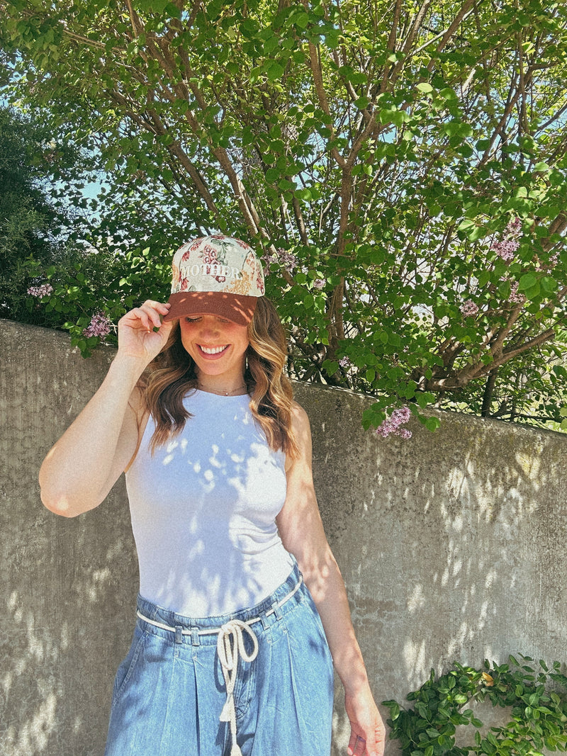 Mother Embroidered Hat