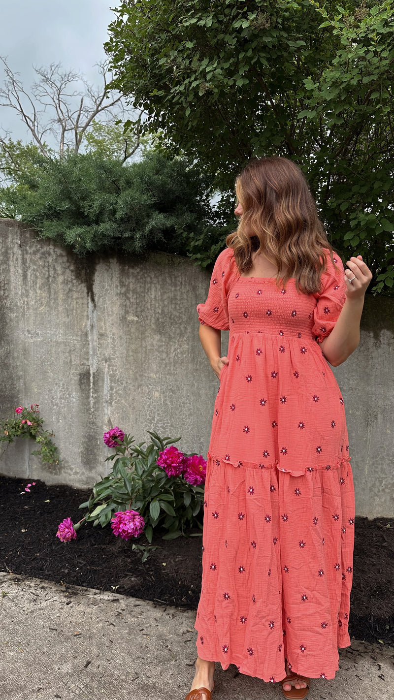 Coral Bay Midi Dress