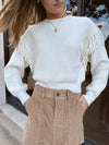 Tina Gold Button Cardigan