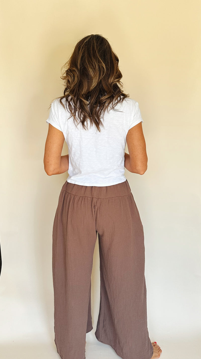 Cocoa Wide Leg Pants