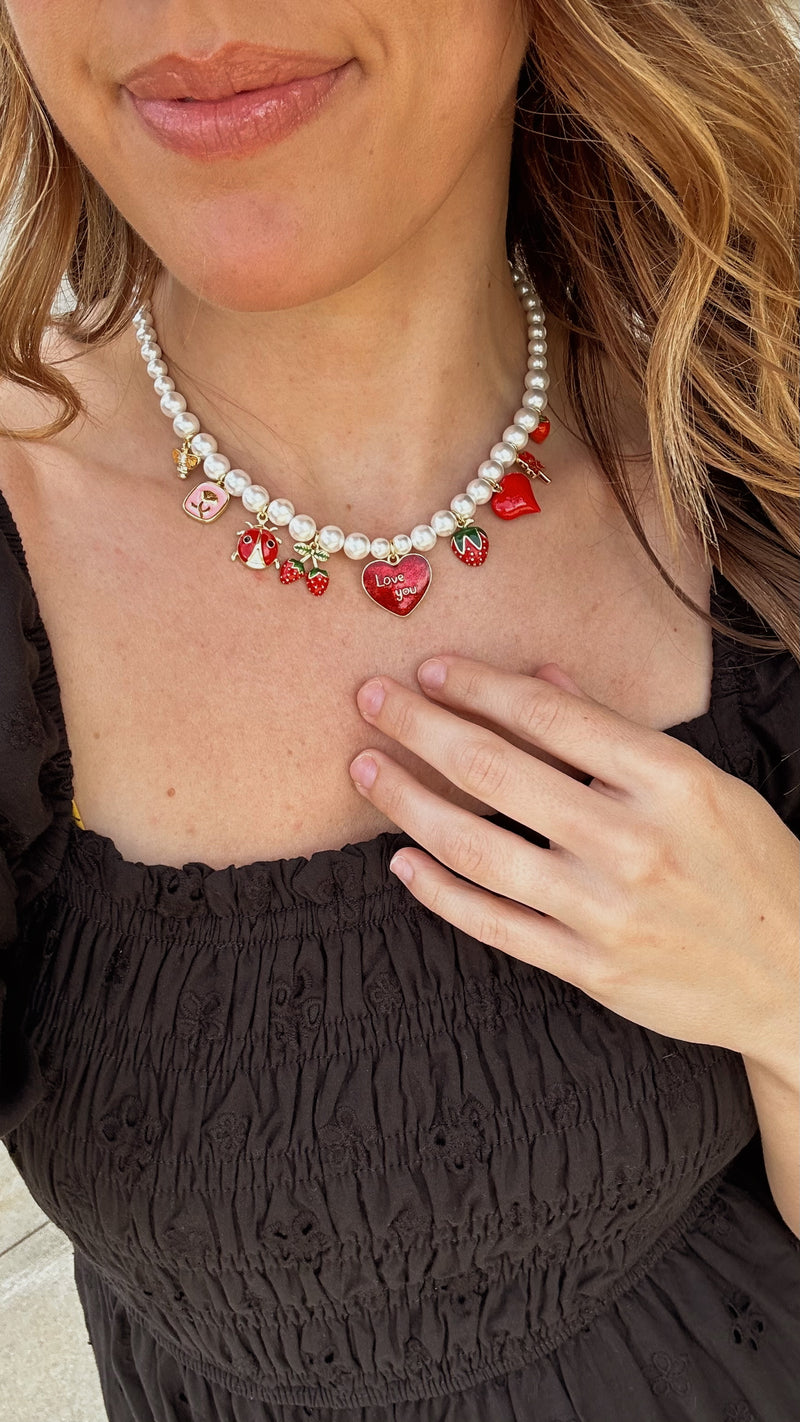 Love You Charm Necklace