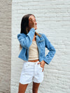 Chambray Braided Jacket