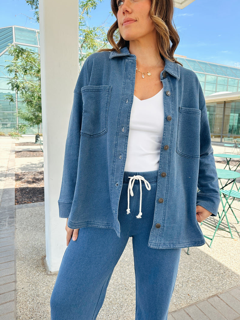 All Day Knit Denim Jacket