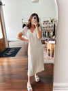 Vintage Rose Midi Dress