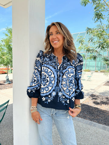 Pumpkin Spice Blouse