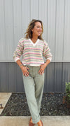 Abigail Striped Sweater