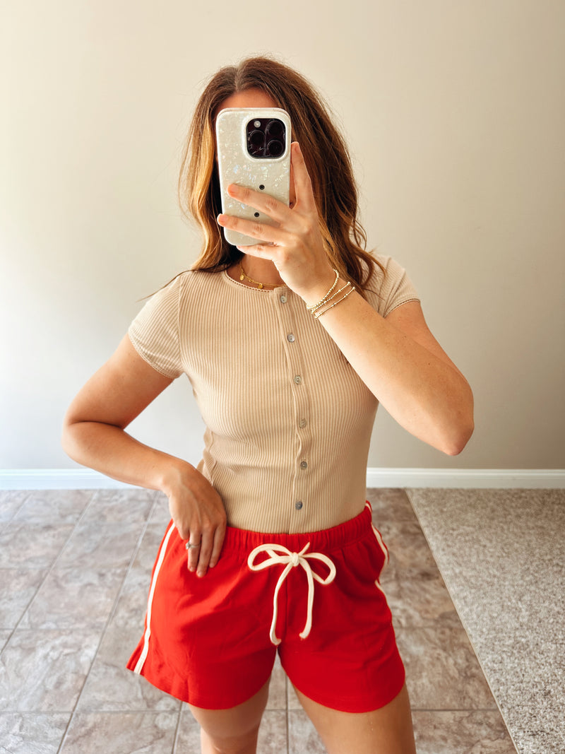 Luna Ribbed Cardigan Top