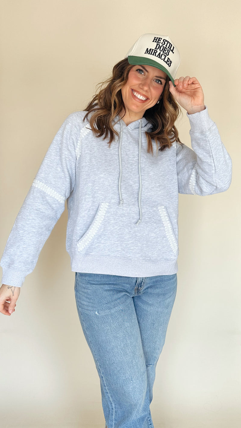 Norah Heather Grey Hoodie