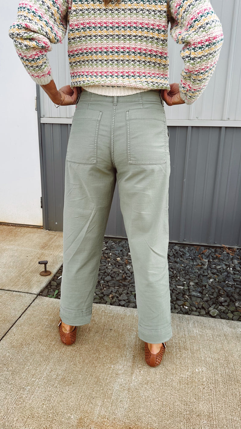 {Z Supply} Olive Twill Pants