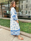 Bluebell Boho Midi Dress