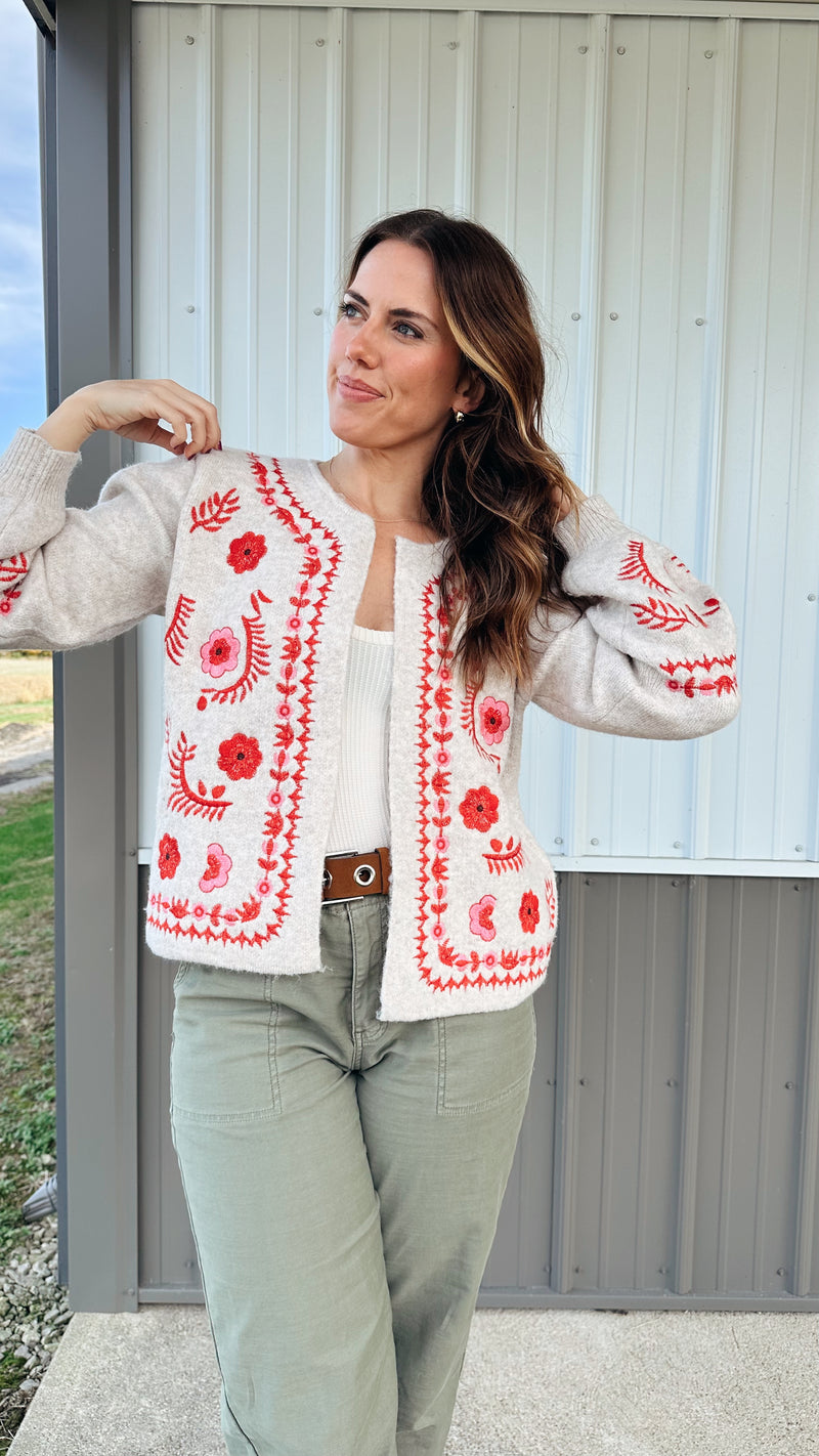 Sweetest Stitch Cardigan