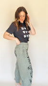 Cheyenne Stencil Pants in Olive