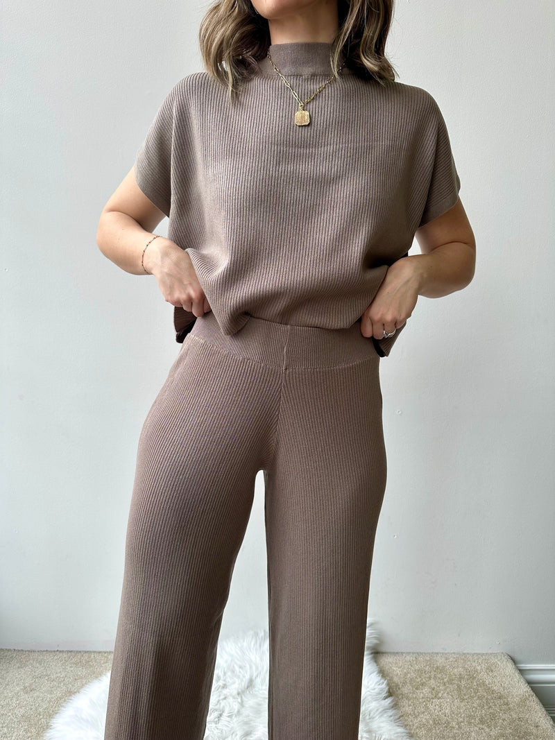 Leonie Pants in Mocha