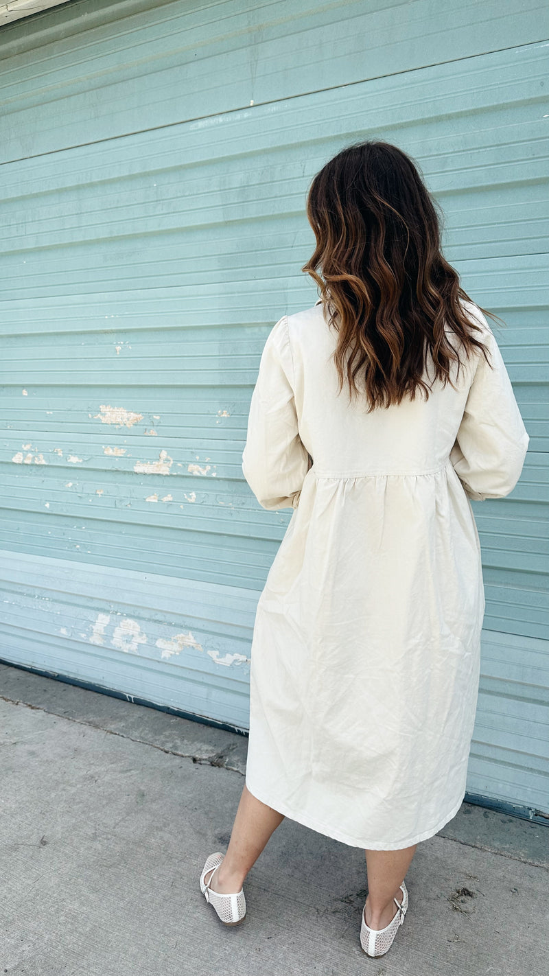 {RESTOCK} Shelby Denim Dress