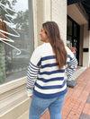 Get Cozy Pullover in Blue