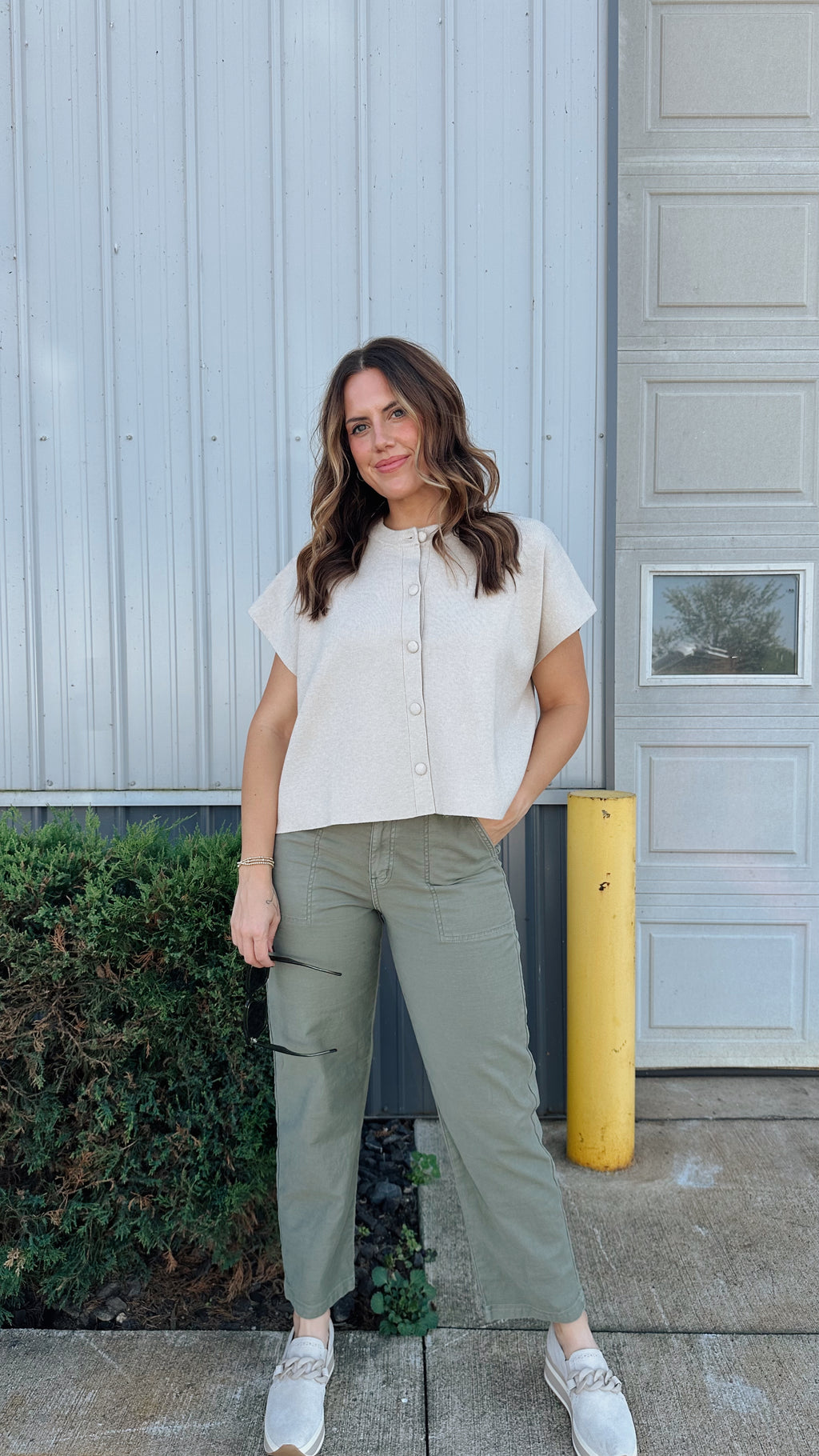 Carrie Cardigan in Oatmeal