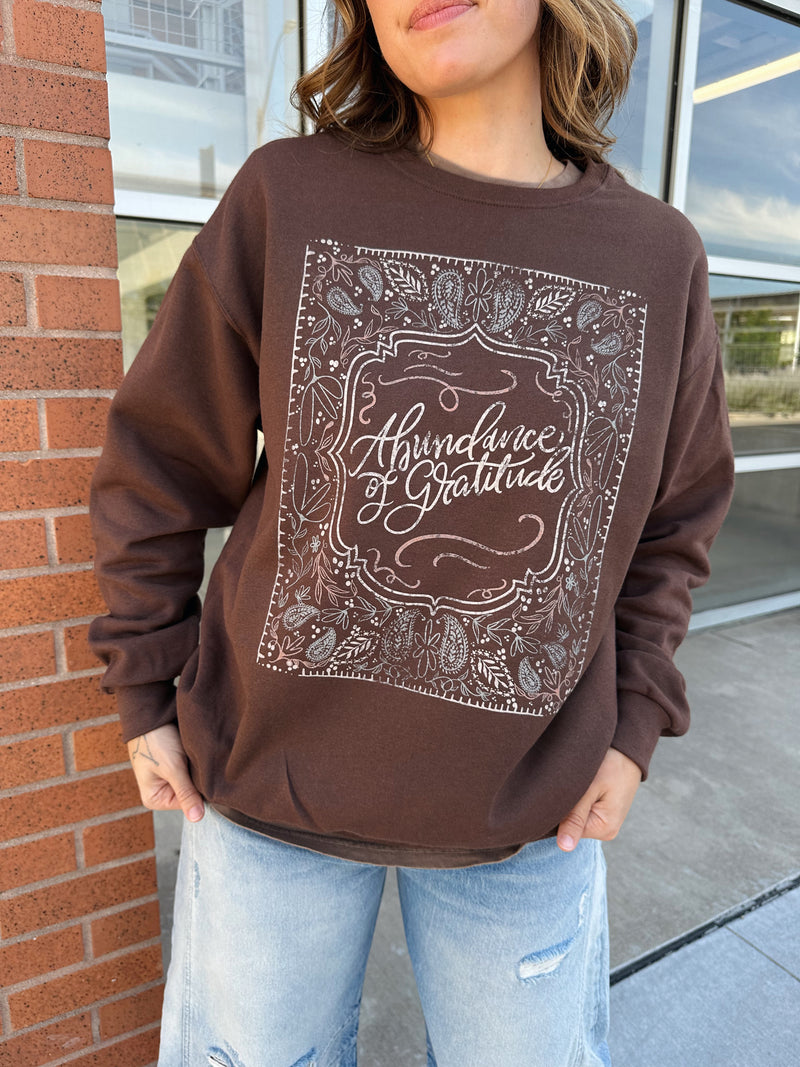 Abundance Of Gratitude Sweatshirt