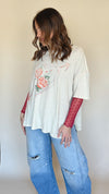 {Free People} Love Rose Tee in Ivory