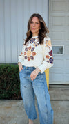 Royal Embroidered Blouse