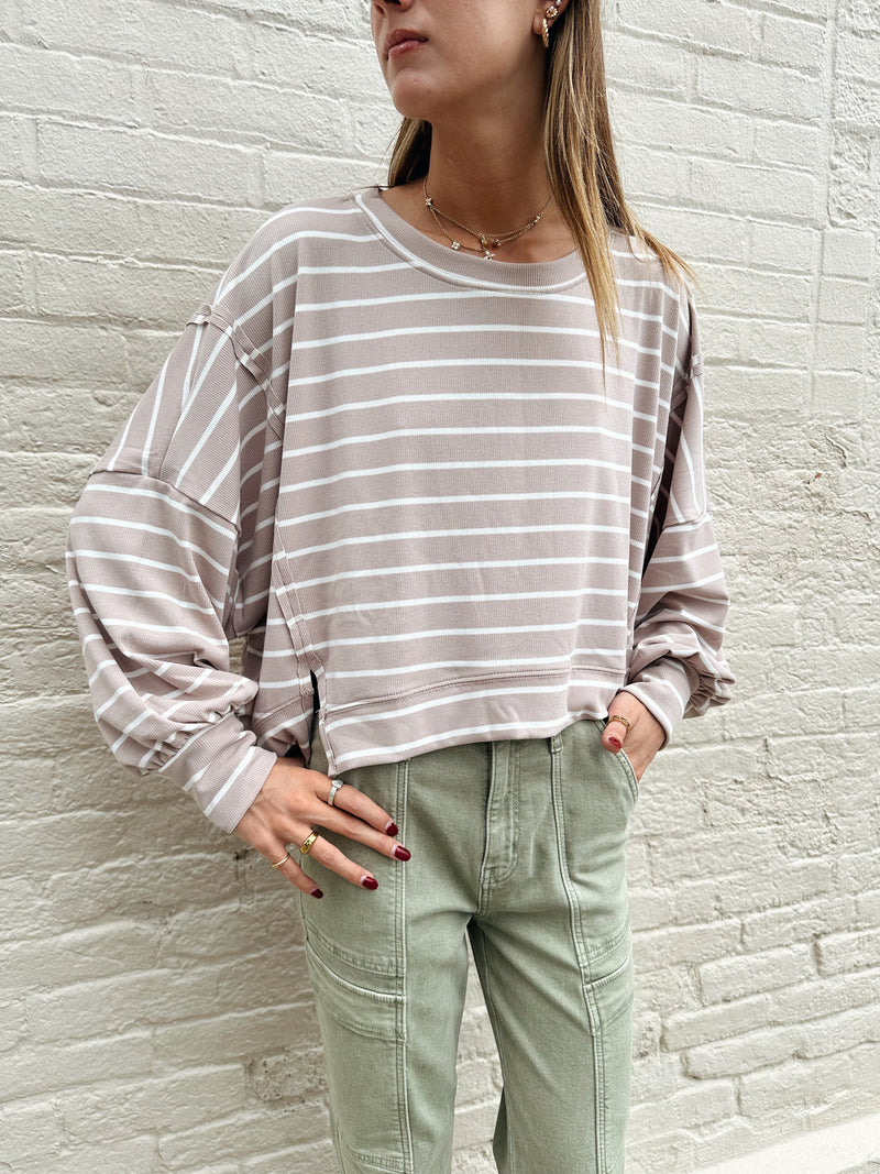 Hyperion Striped Pullover