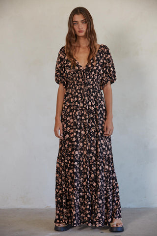 Bluebell Boho Midi Dress