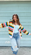 Rainbow Bright Cardigan