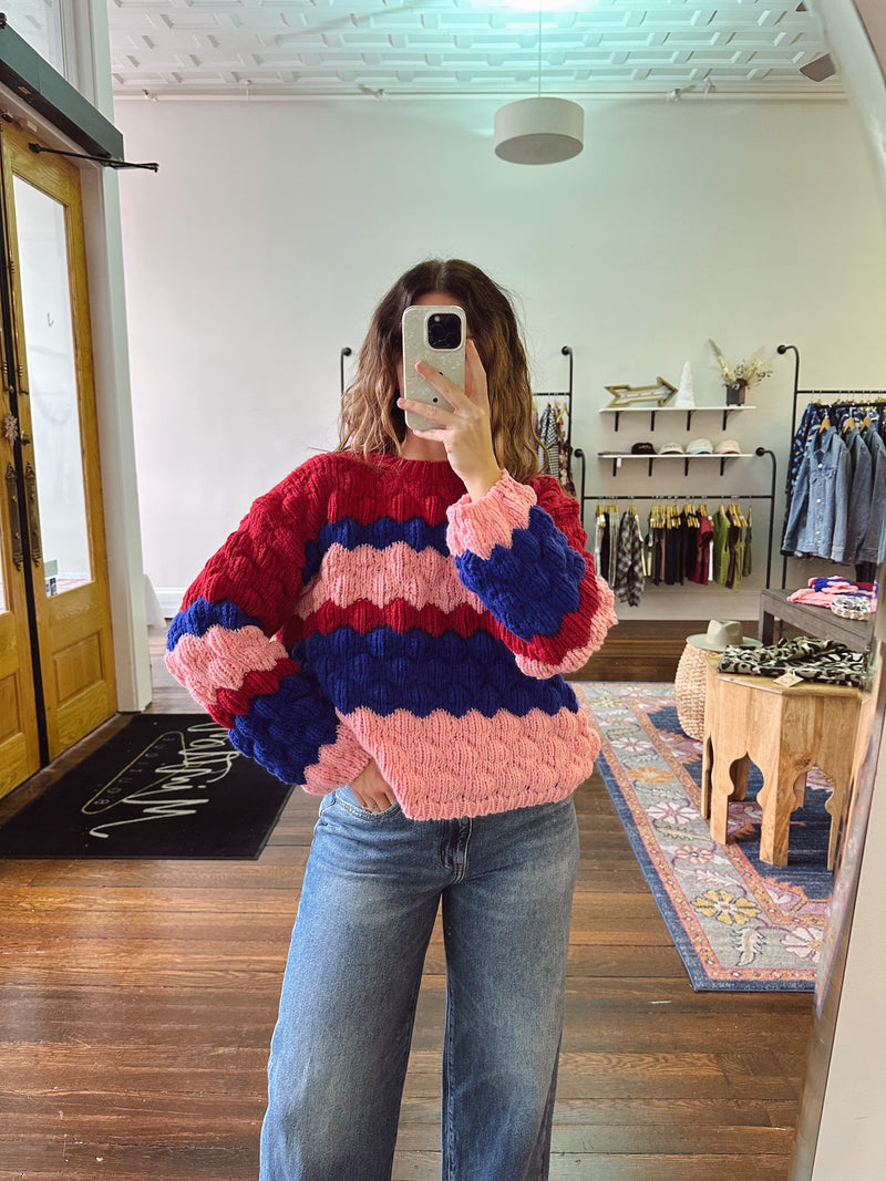 Holiday Colorblock Sweater