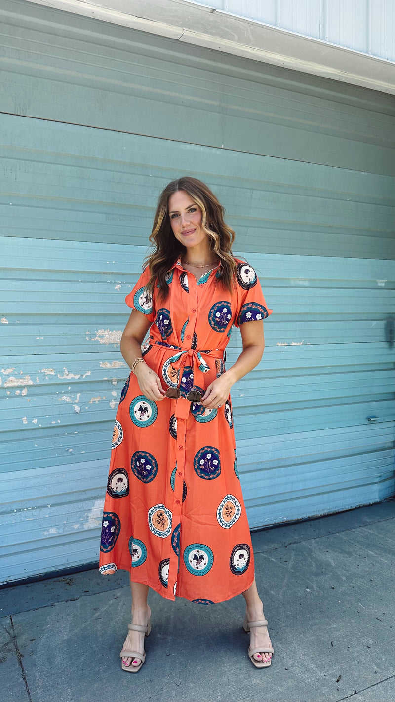 Clementine Midi Dress