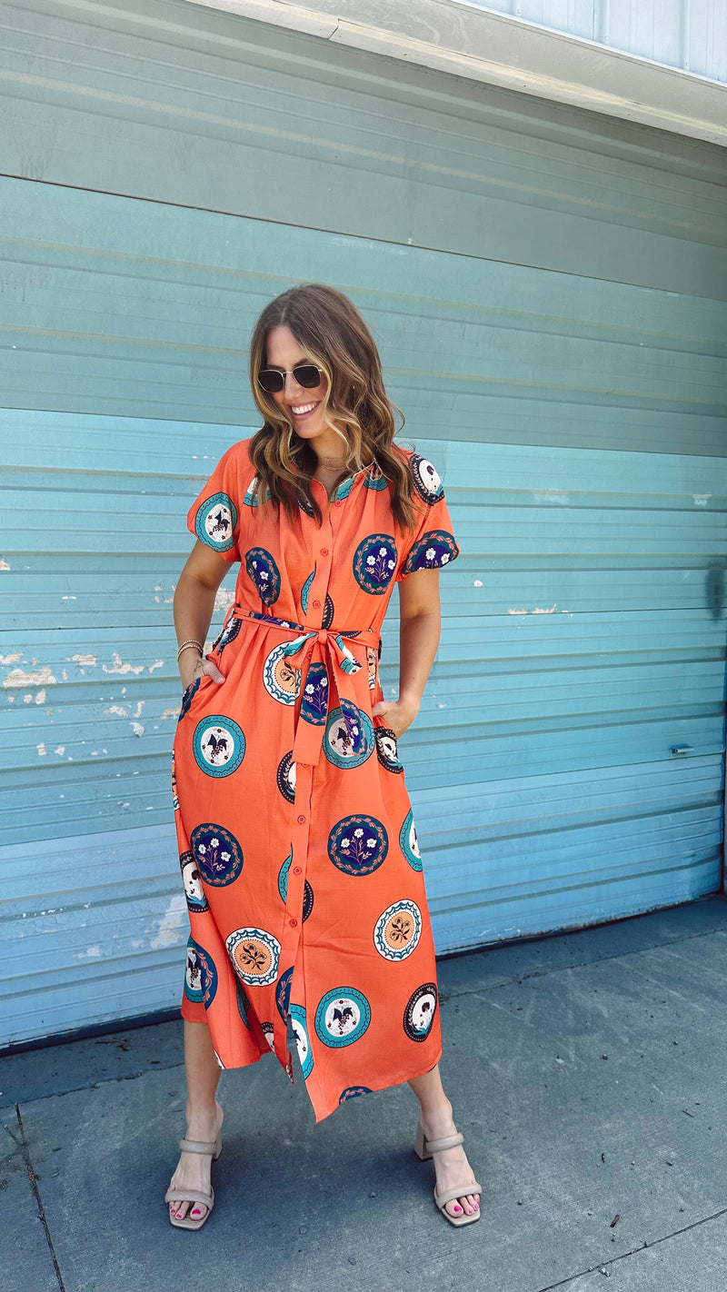 Clementine Midi Dress
