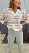 Abigail Striped Sweater