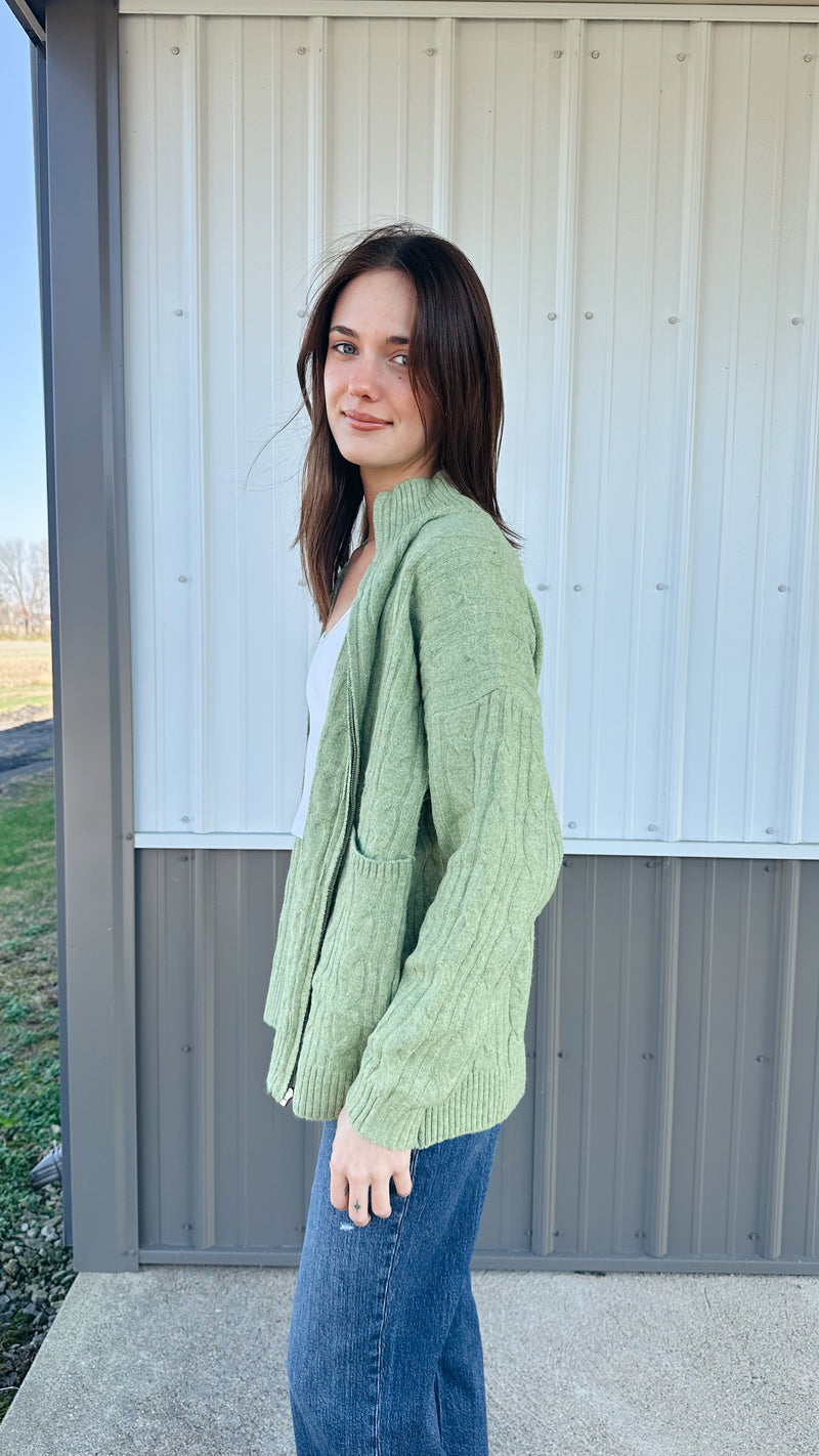 Grinch Vibes Cardigan