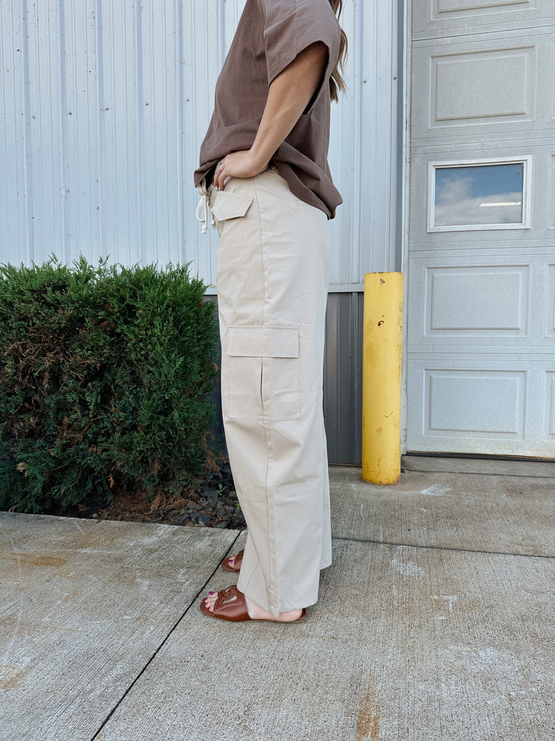 Addison Cargo Barrel Pant