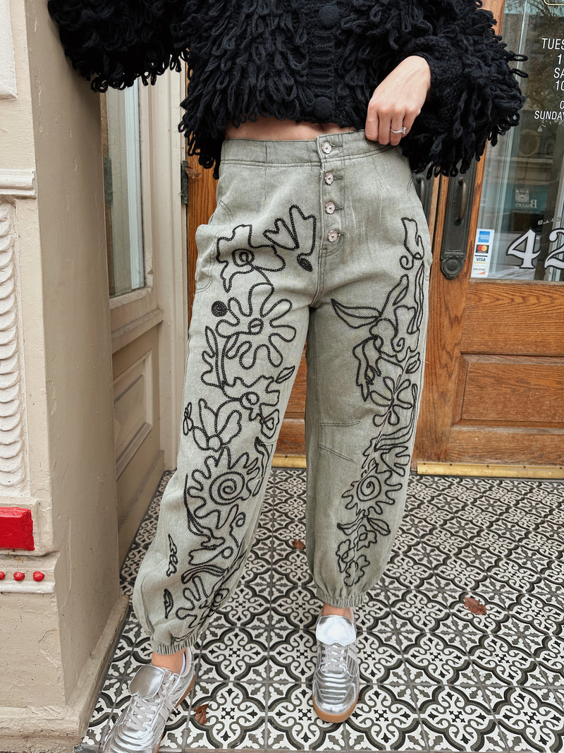 Cheyenne Stencil Pants