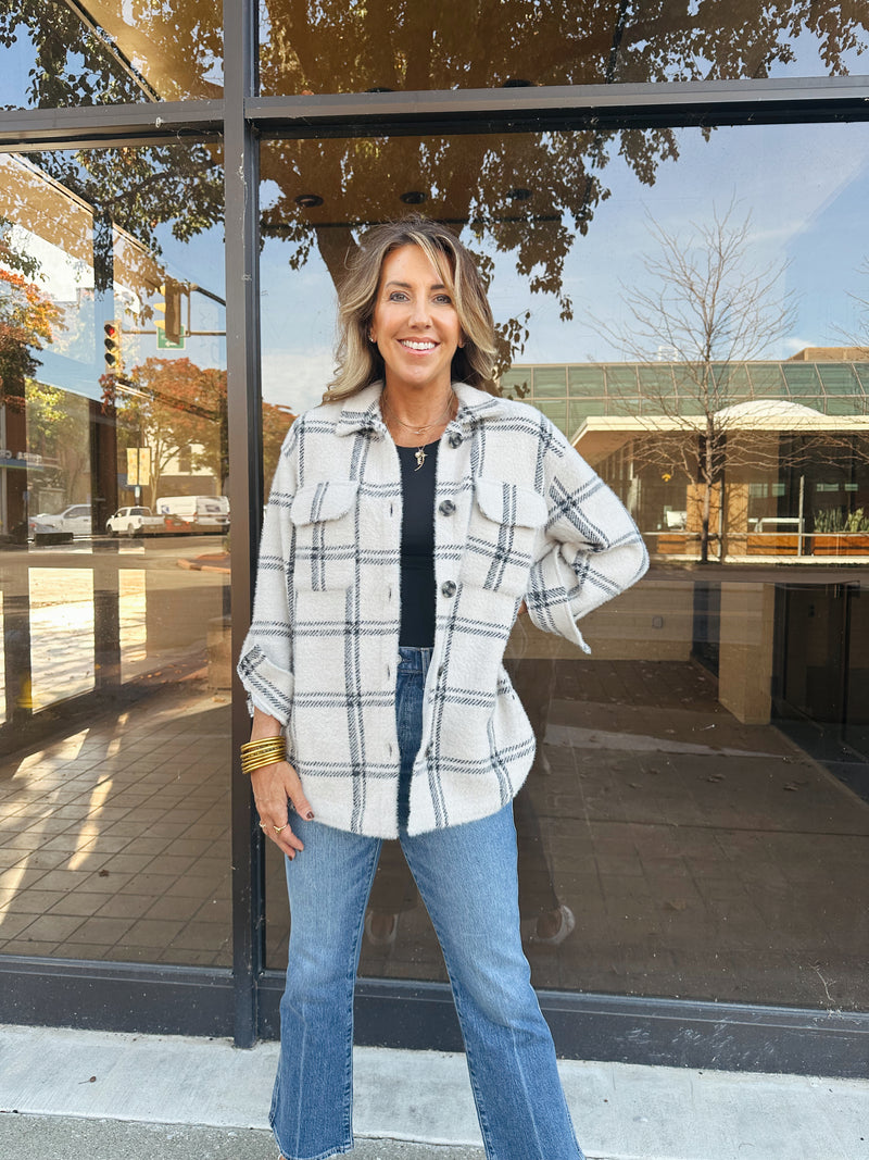 Tucker Jacket in Crystal Grey