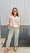 Abigail Striped Sweater