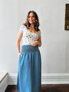 Suzanne Shirred Skirt